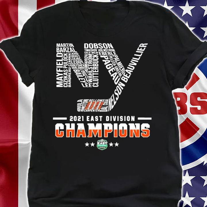 New York Islanders hockey 2021 East Division Champions shirt