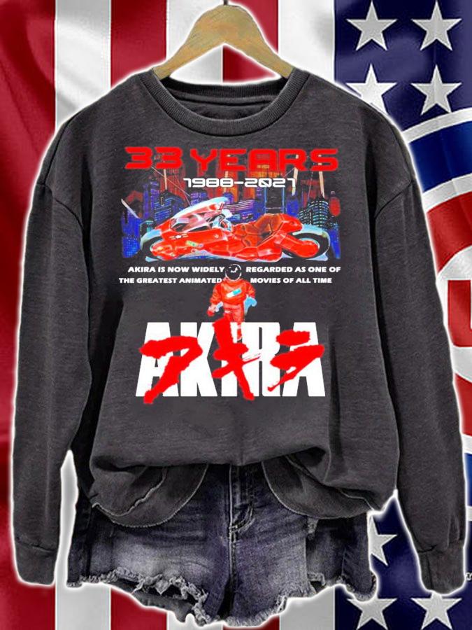 33 years 1988-2021 Akira is now widely regarded as one of Akira shirt sweatshirt
