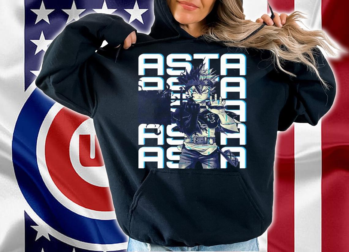 Black Clover Asta duplicate T-shirt hoodie