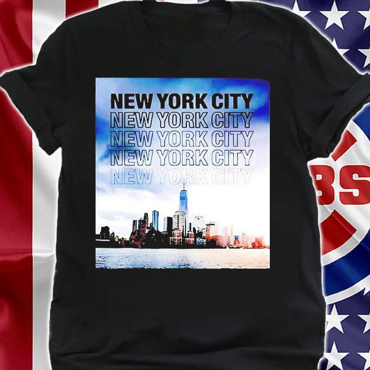 Cool Urban New York City New York City Skyline T-shirt