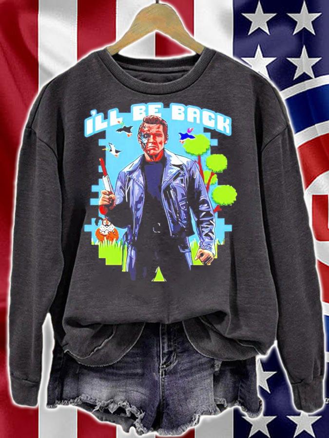 Kleidung Terminator Ill Be Back shirt