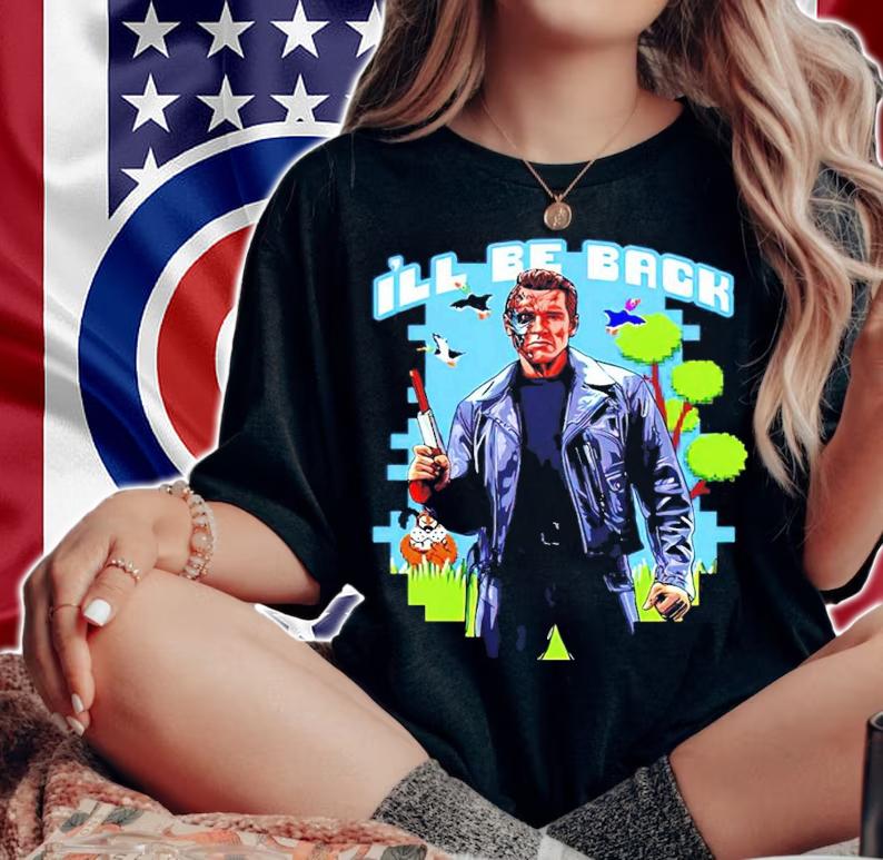 Kleidung Terminator Ill Be Back shirt