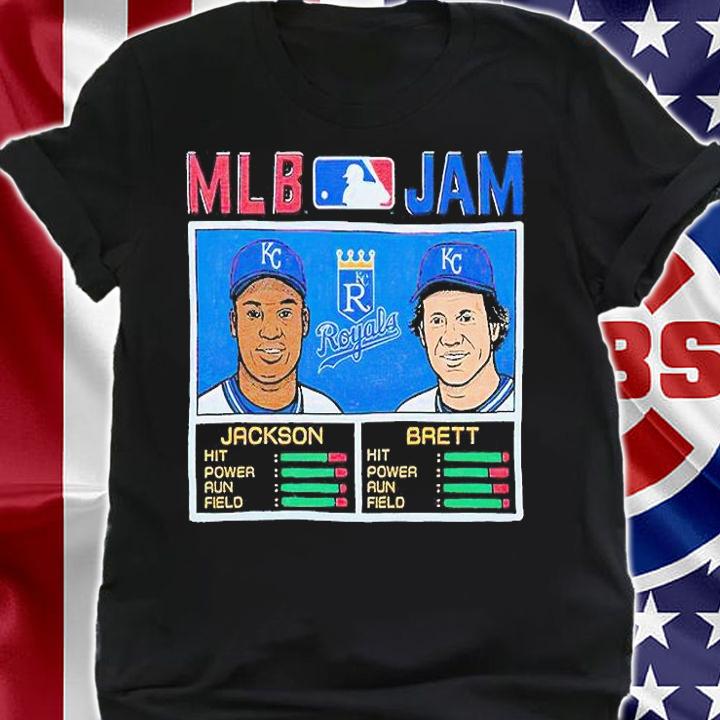 MLB Jam Royals Jackson and Brett T-shirt shirt