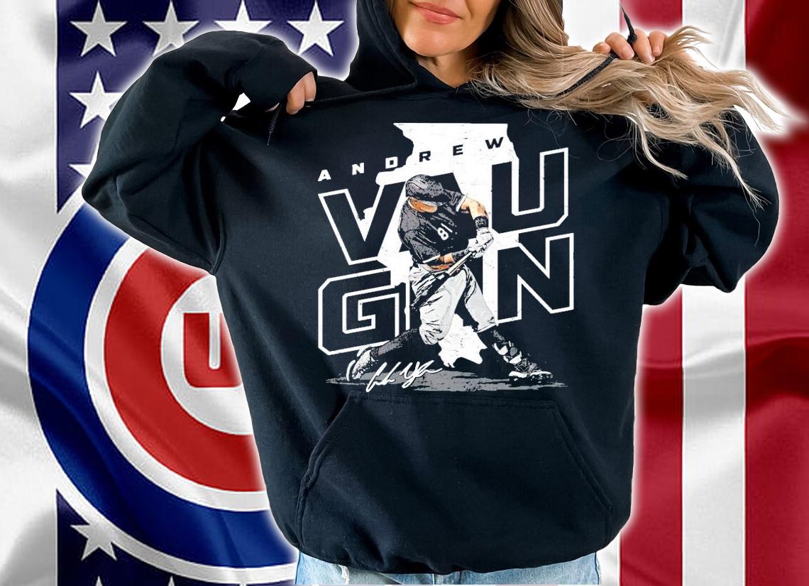 Andrew Vaughn Chicago Baseball signature shirt hoodie