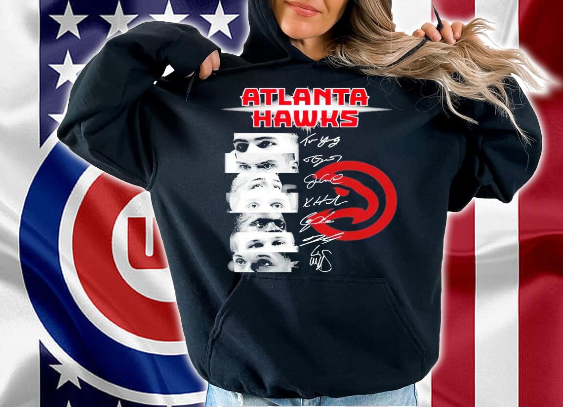 Atlanta Hawks signatures logo shirt hoodie