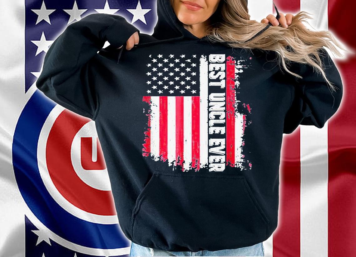Best uncle ever American flag T-shirt hoodie
