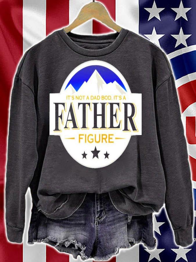 Busch Light beer it's not a dad bod it's a Father Figure logo shirt