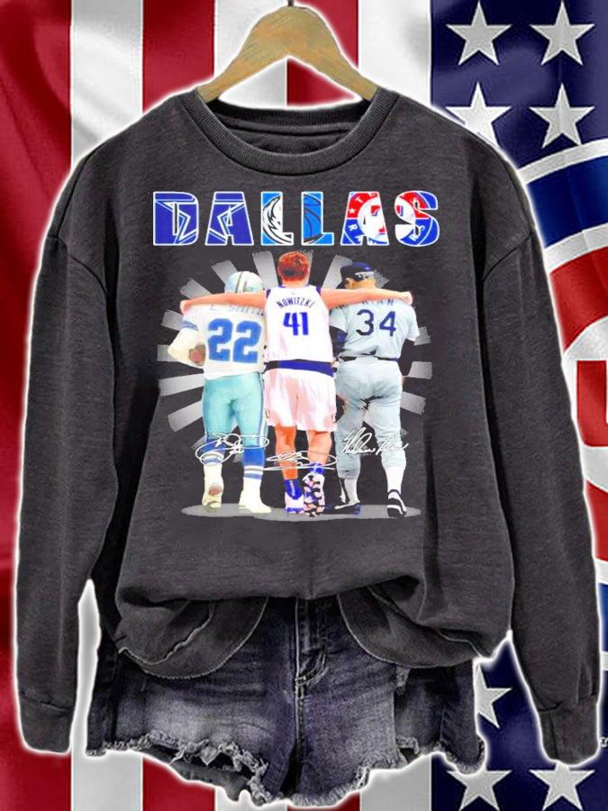 Dallas Smith Nowitzki Kyan signature t-shirt sweatshirt