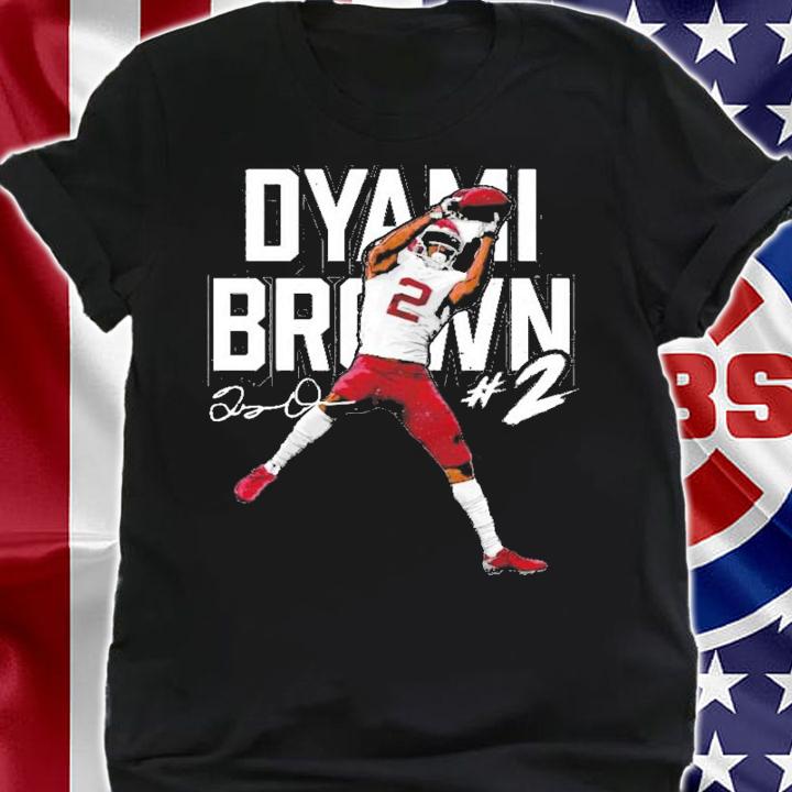 Dyami Brown Washington Football signature shirt shirt
