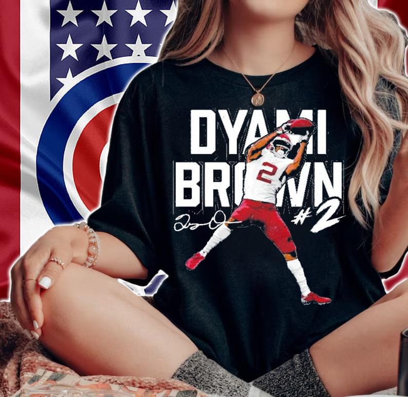 Dyami Brown Washington Football signature shirt woman shirt