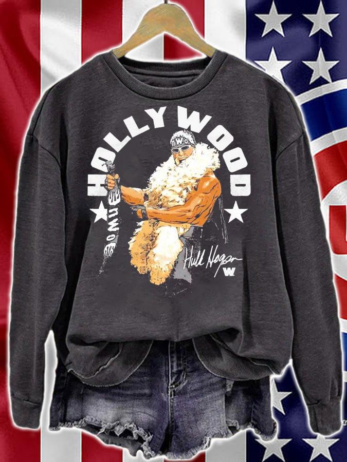 Hulk Hogan Hollywood signature shirt