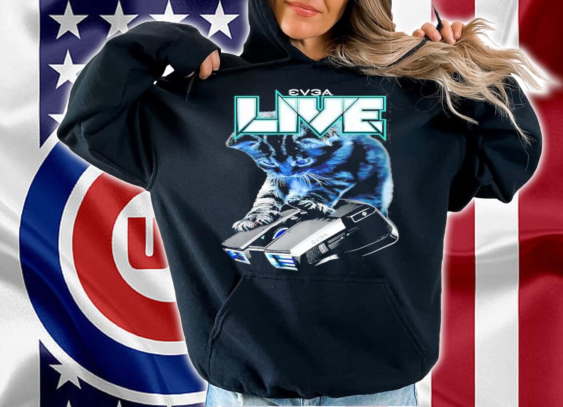Kitty Cat Gaming Evga Live shirt hoodie
