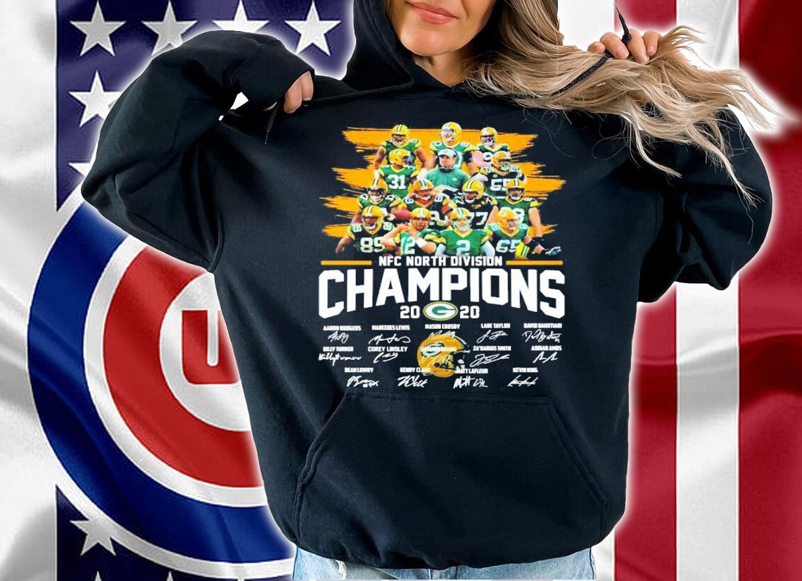 Official Green Bay Packer NFC north division Champions 2020 shirt hoodie