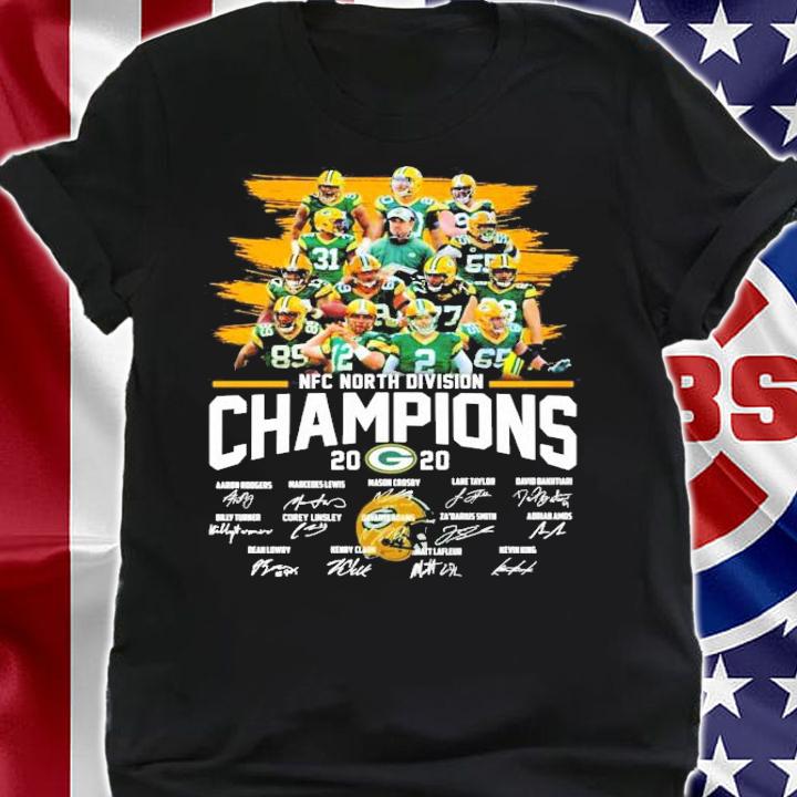Official Green Bay Packer NFC north division Champions 2020 shirt shirt