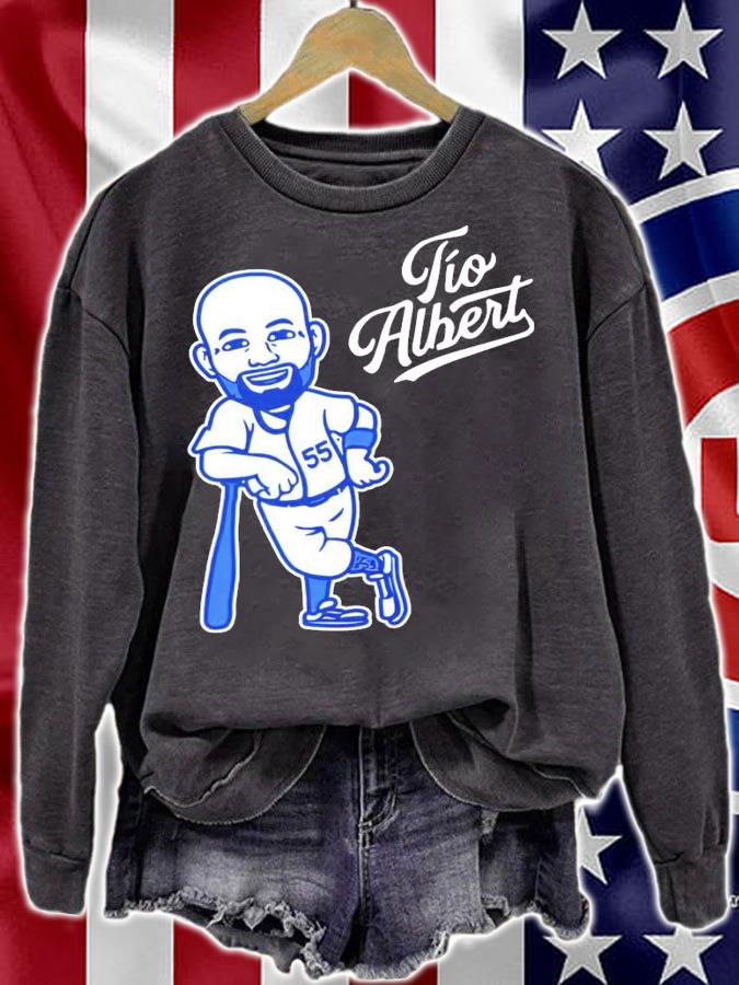 Tio Albert baseball 55 shirt sweatshirt