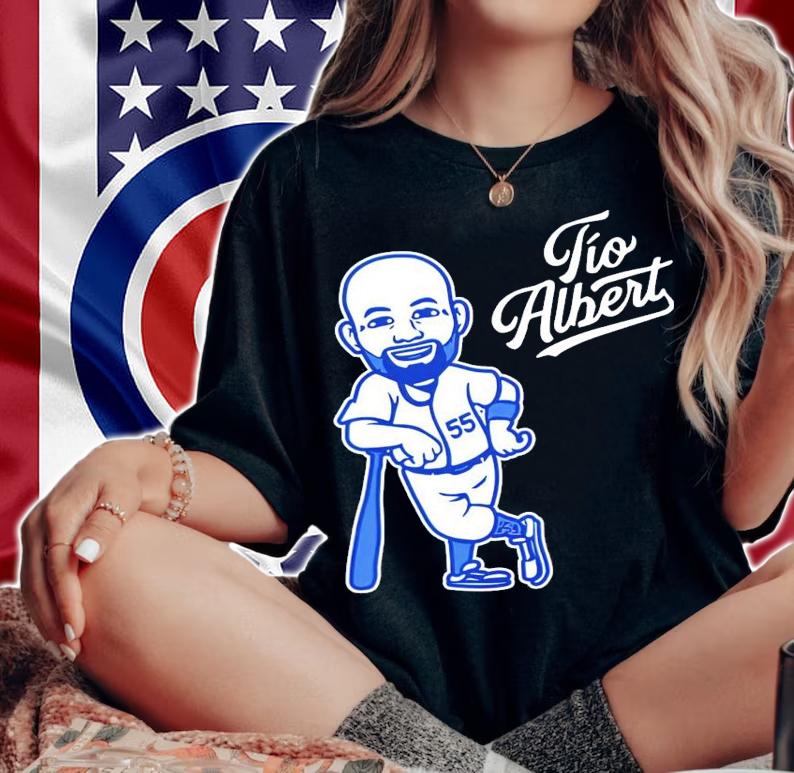 Tio Albert baseball 55 shirt woman shirt
