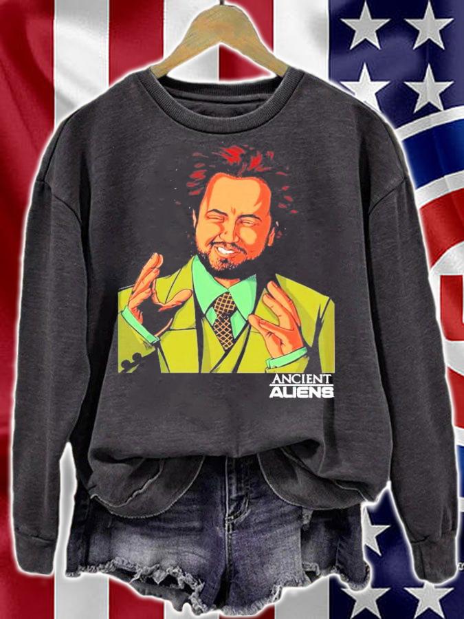 Ancient Aliens Giorgio Tsoukalos t-shirt sweatshirt