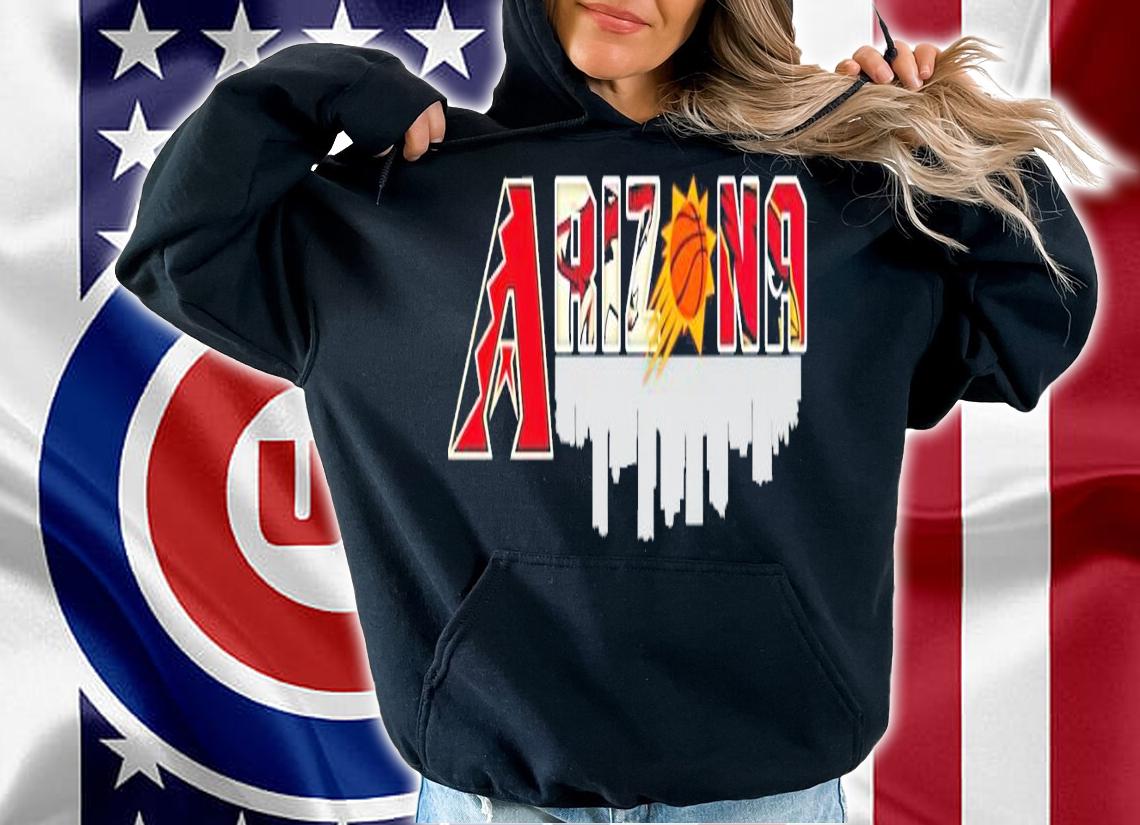 Arizona Diamondbacks Coyotes Phoenix Suns Cardinals city t-shirt hoodie