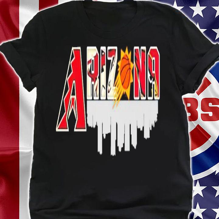 Arizona Diamondbacks Coyotes Phoenix Suns Cardinals city t-shirt shirt