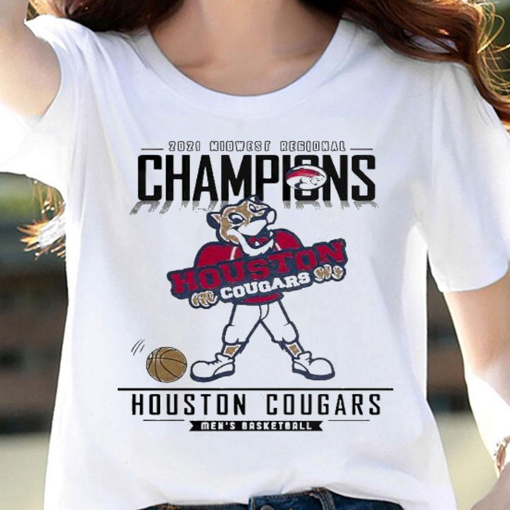 2021 Midwest Regional Champions Houston Cougars Men's Basketball shirt woman shirt