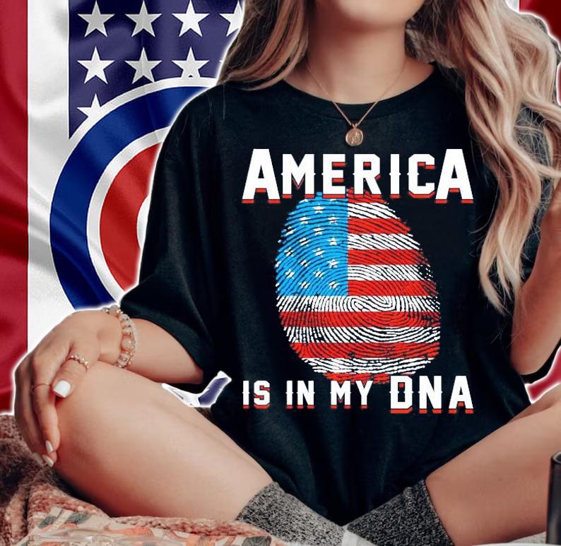 America is in my DNA shirt
