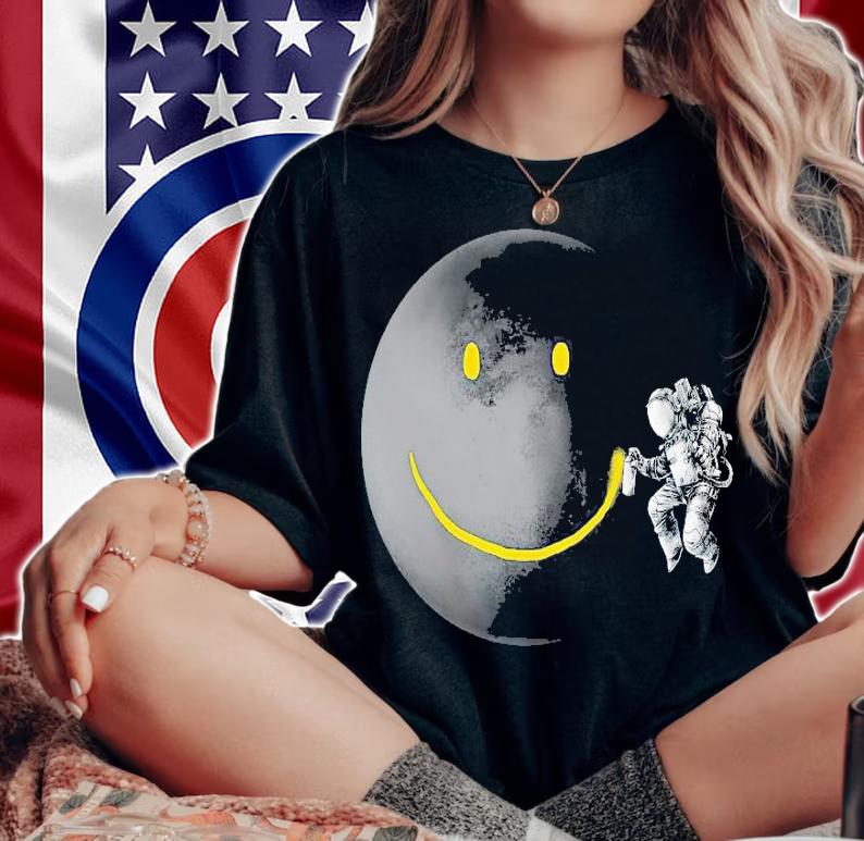 Space Make a Smile Classic T-Shirt woman shirt