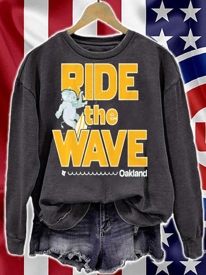 Surf Oakland Oakland Baseball shirt sweatshirt