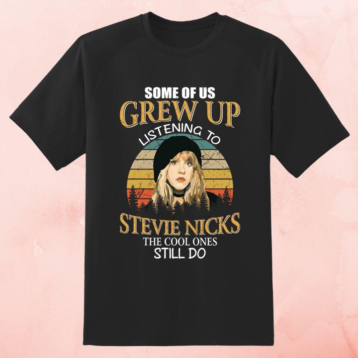 Great Some Of Us Grew Up Listening To Stevie Nicks Vintage Sunset T-Shirt