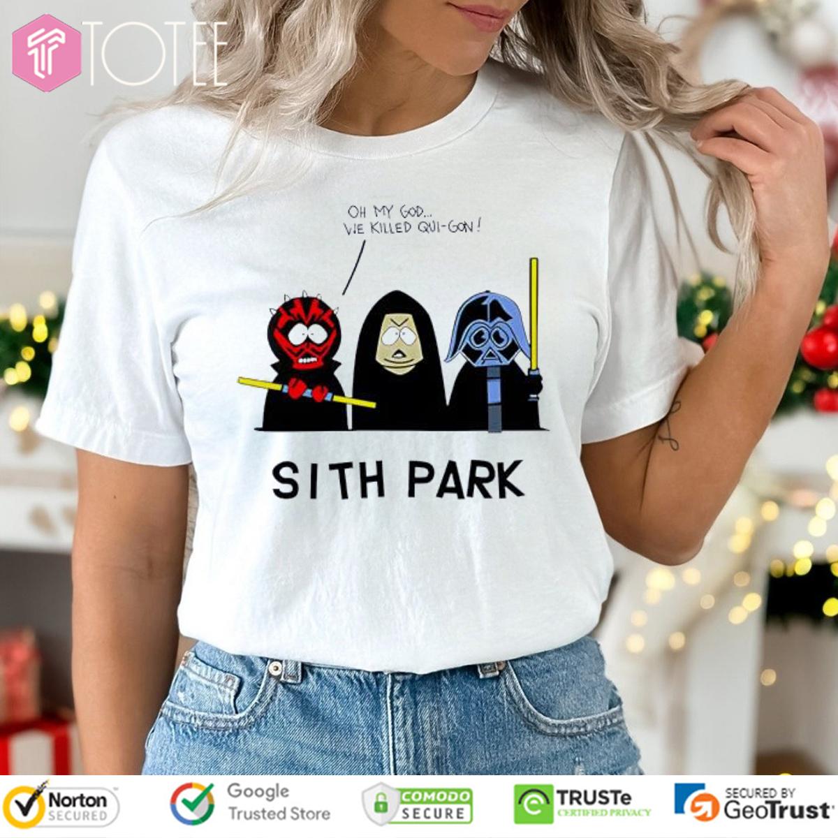Sith Park Star Wars Parody South Park T-Shirt