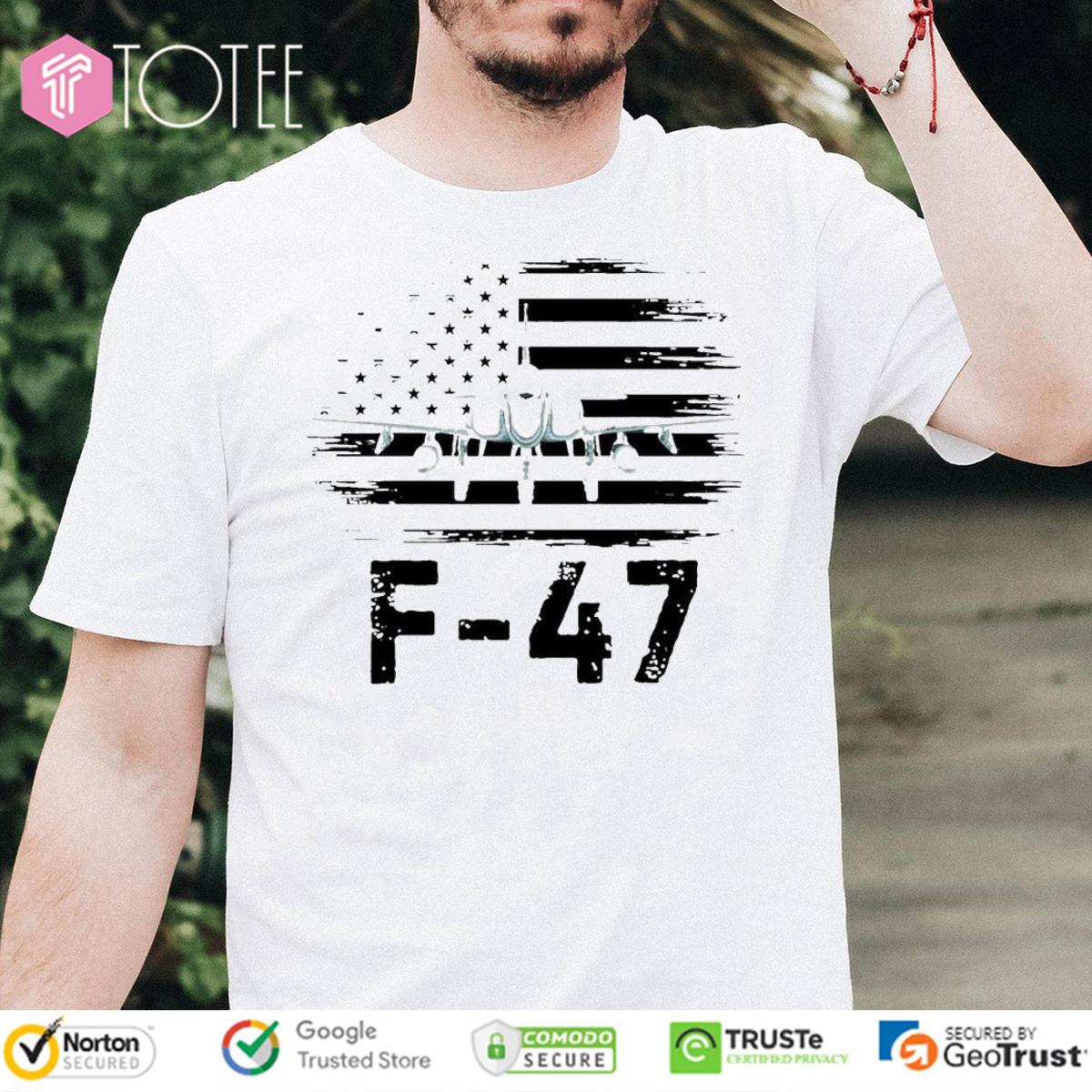Boeing F-47 United States Air Force American Flag T-Shirt