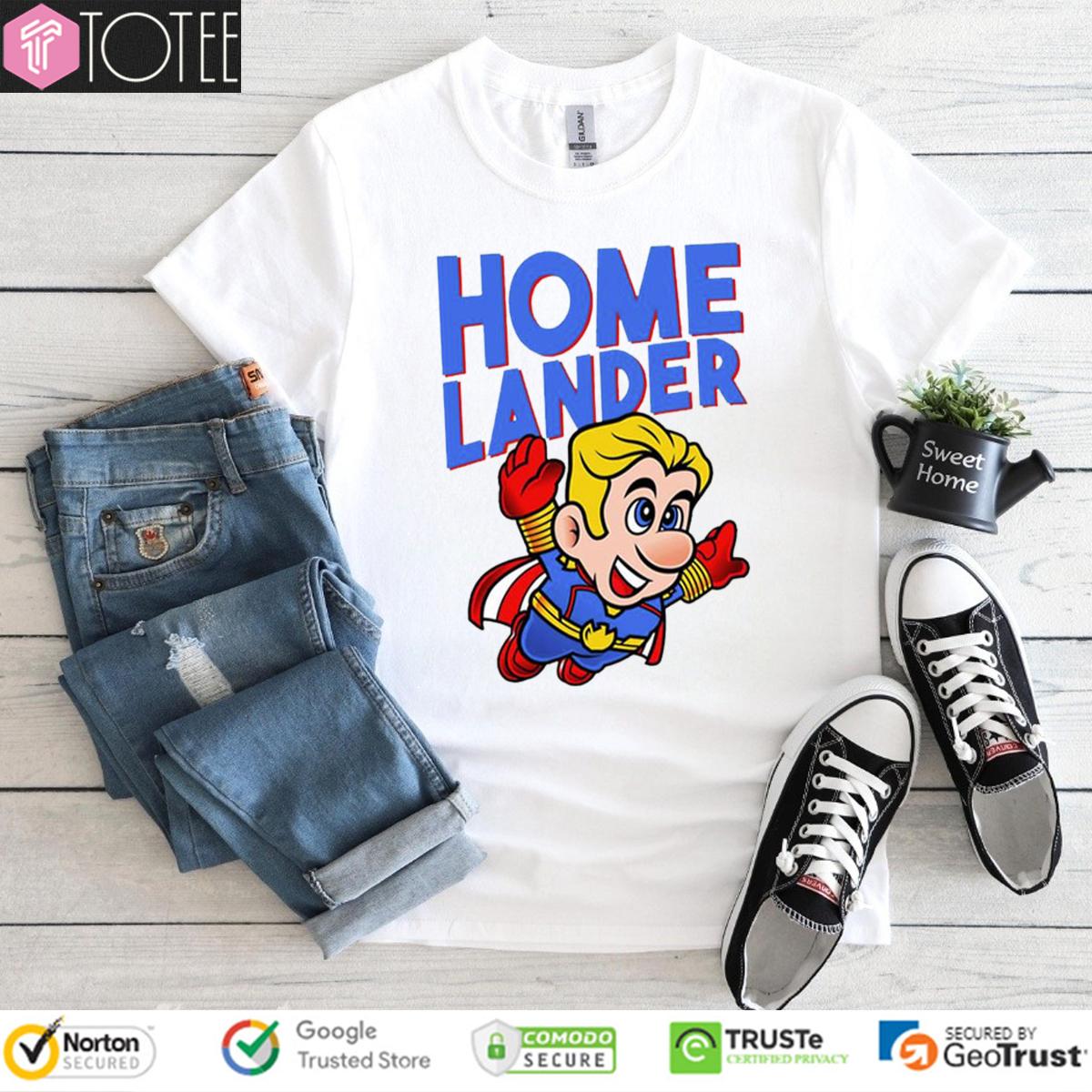 Homelander Parody The Boys Super Mario Bros T-Shirt