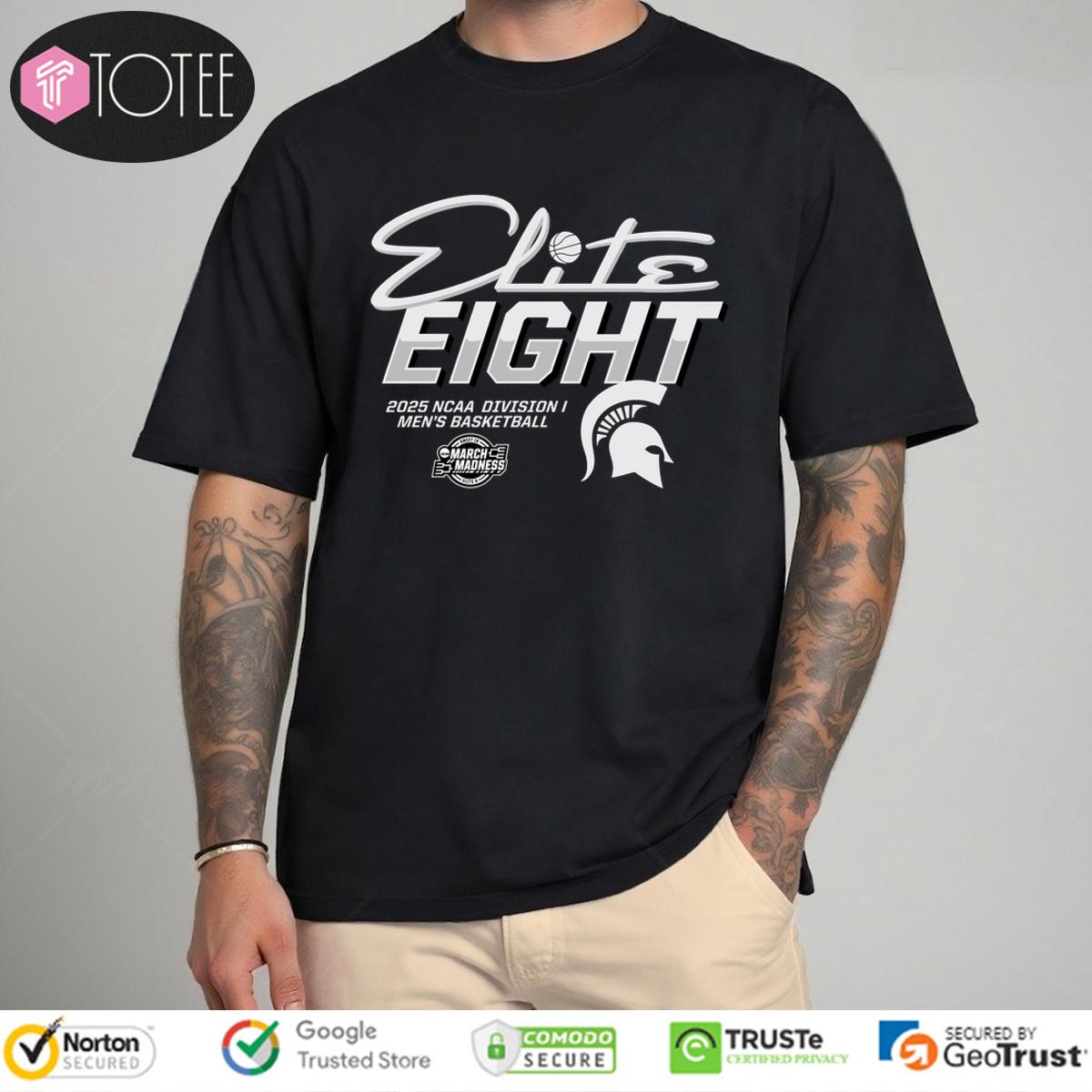 Michigan State Spartans 2025 Elite 8 Shirt: Own the Moment!