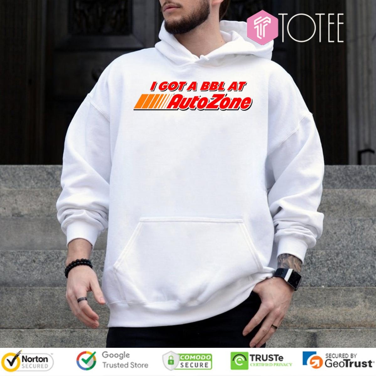 I Got A Bbl At Autozone Logo Hoodie