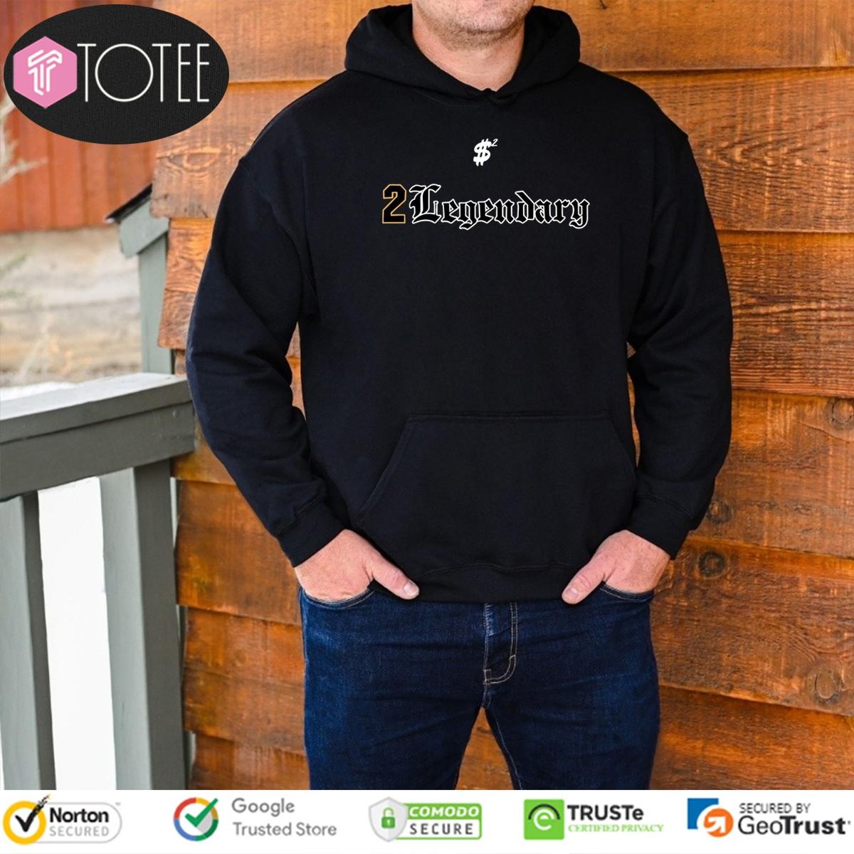 2Legendary Sketch Logo Hoodie