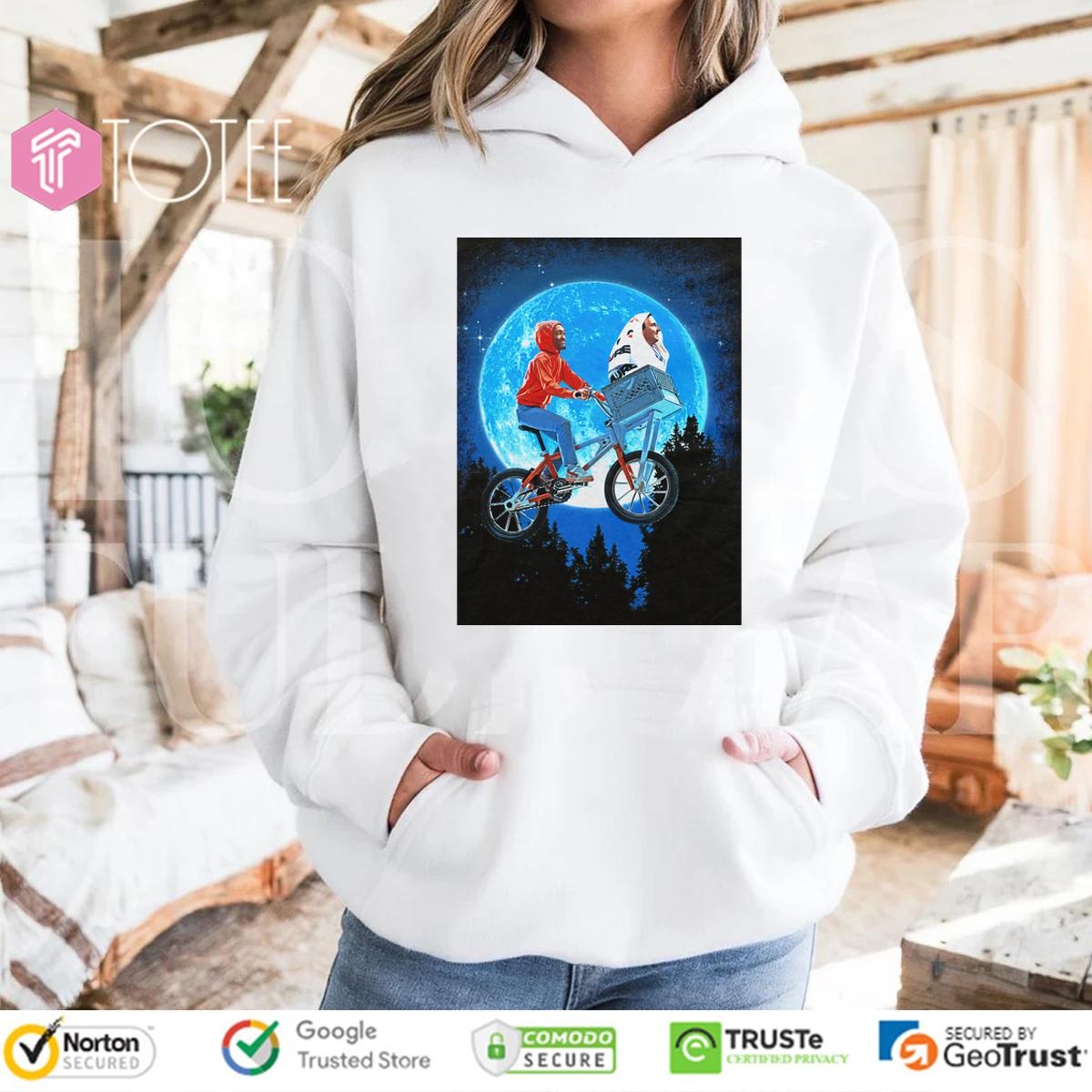 J-Dub X Nick Gallo Oklahoma City Thunder Biker Hoodie