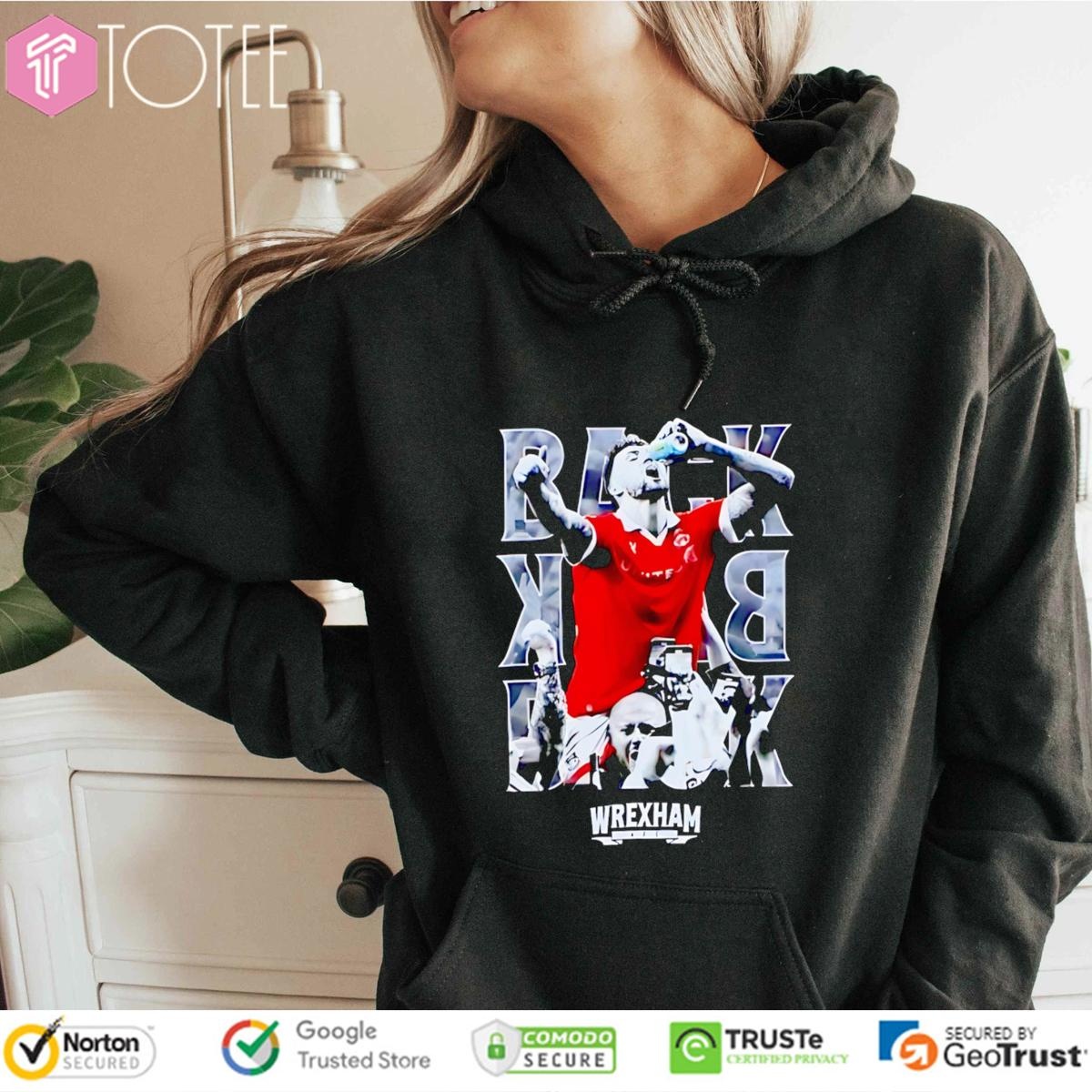 Dan Scarr Back To Back Wrexham A.F.C. Celebration Hoodie