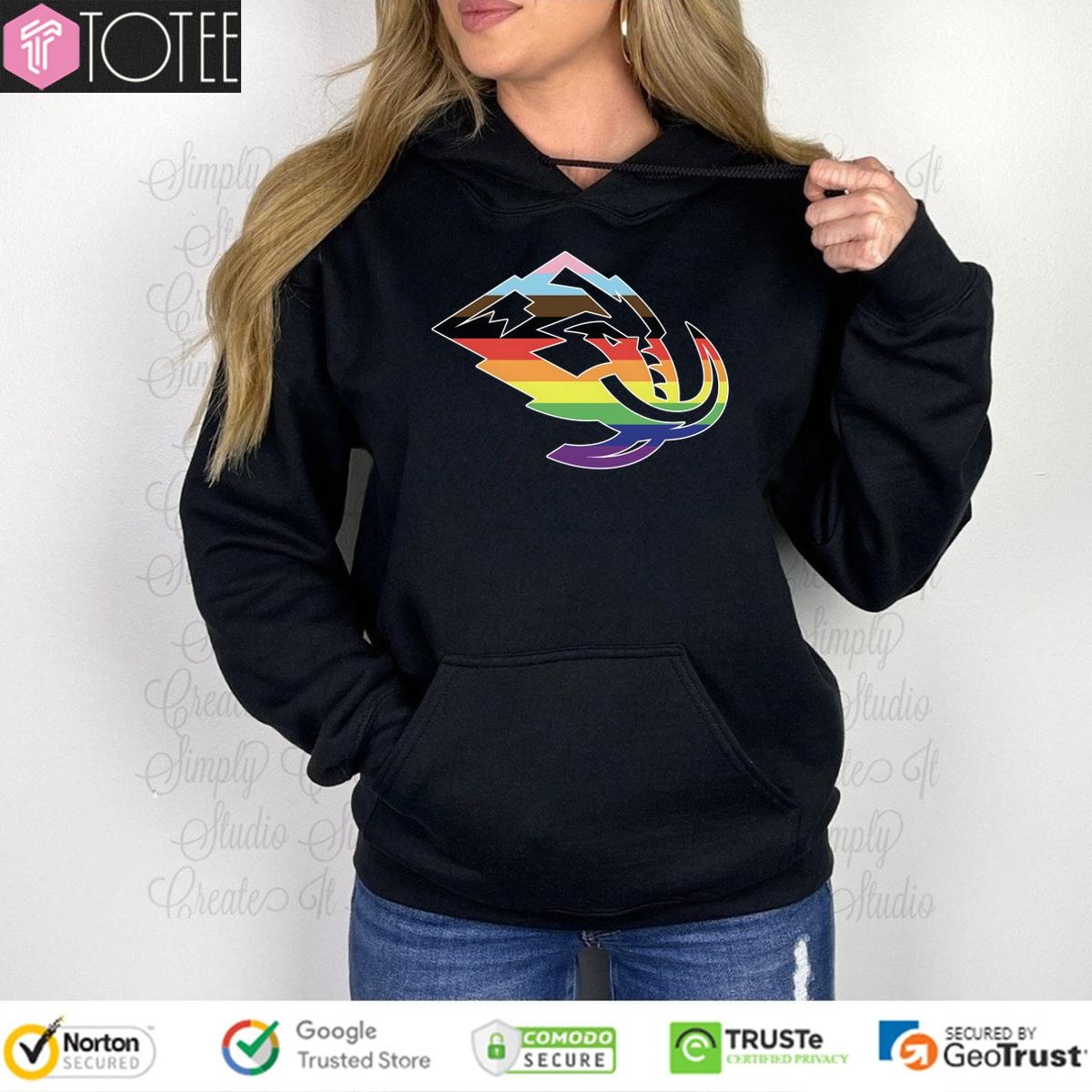 Utah Mammoth Logo: Pride Hoodie Results Limited Edition